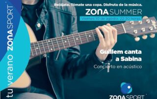 cartel concierto guitarrista